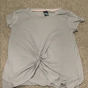 Gray top